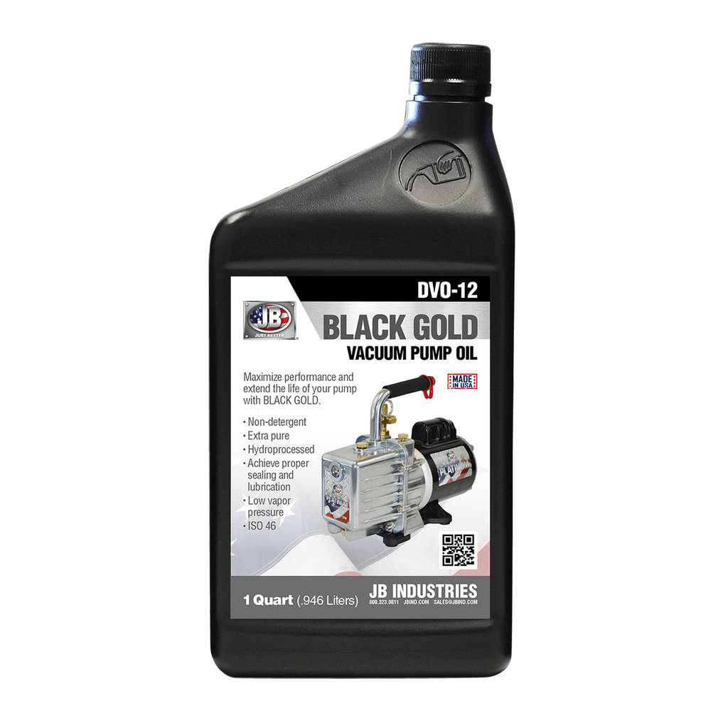 JB Black Gold Vacuum Pump Oil 946mL DVO-12