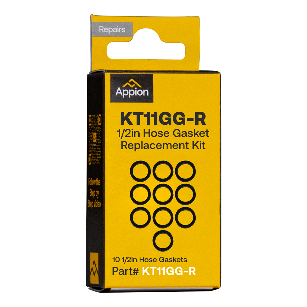 Appion MegaFlow Hose Gasket Replacement Kit 1/2" 10pack KT11GG-R