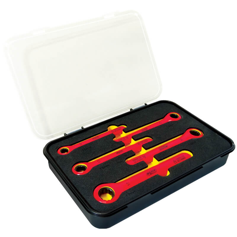 Major Tech Insulated Ring Gear Wrench Set 5pcs KV-5RRS