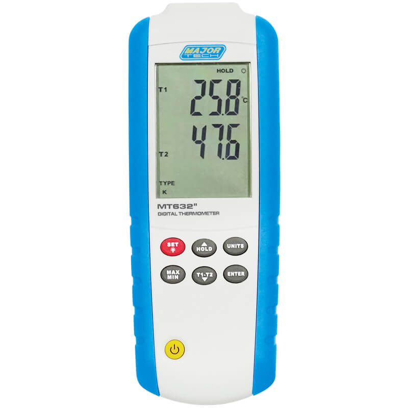 Major Tech Dual Input Digital Thermometer MT632