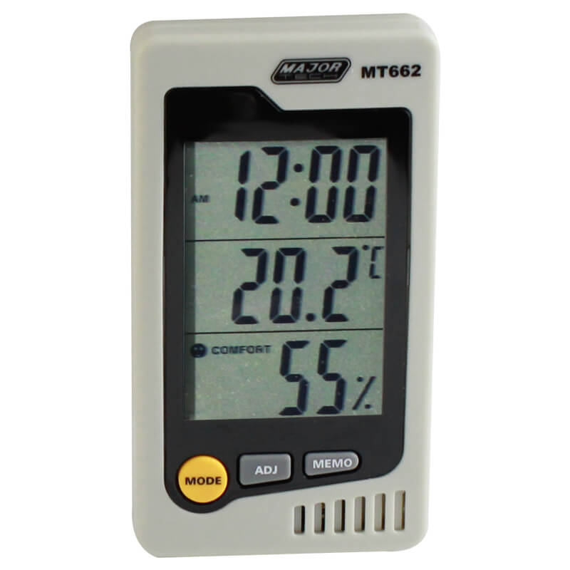 Major Tech 3-in-1 Display Thermohygrometer MT662