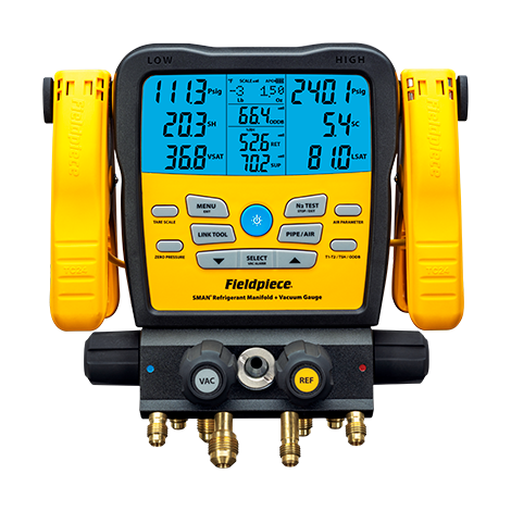 Fieldpiece 4-Valve Wireless Refrigerant Manifold SM482vINT