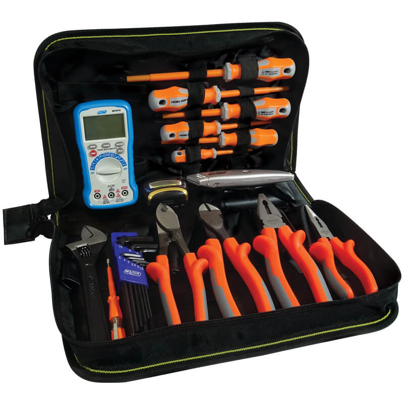 Major Tech Tool Kit with TRMS Digital Multimeter VTK1208