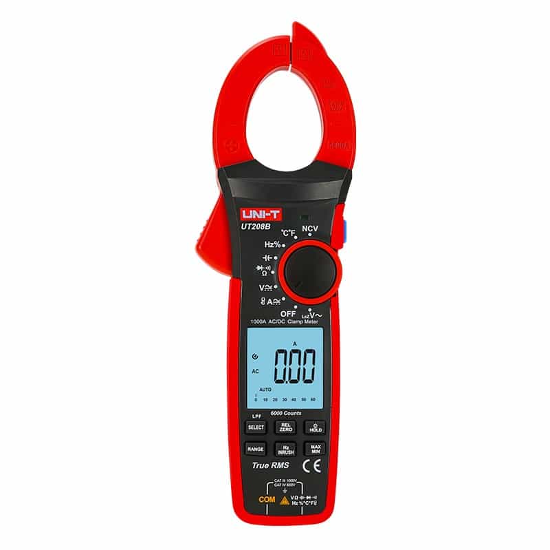 Uni-T 1000A True RMS Digital Clamp Meter - UT208B